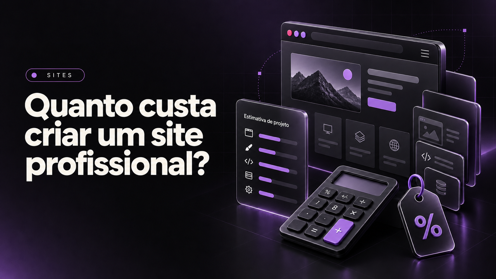 Capa do artigo Quanto custa criar um site profissional?