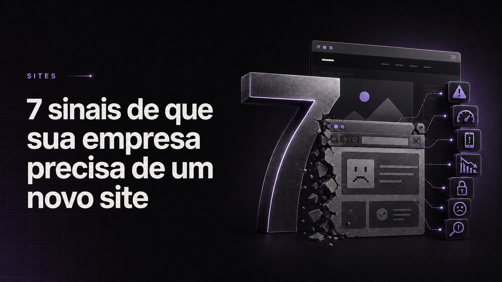 7 sinais de que sua empresa precisa de um novo site
