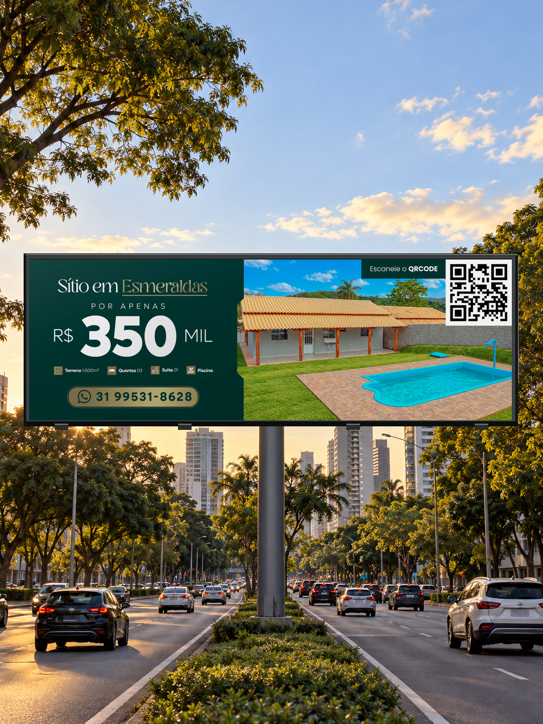 Outdoor imobiliário | Sítio em Esmeraldas